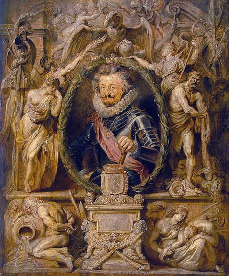 Peter Paul Rubens Charles Bonaventura de Longueval, Count de Bucquoi china oil painting image